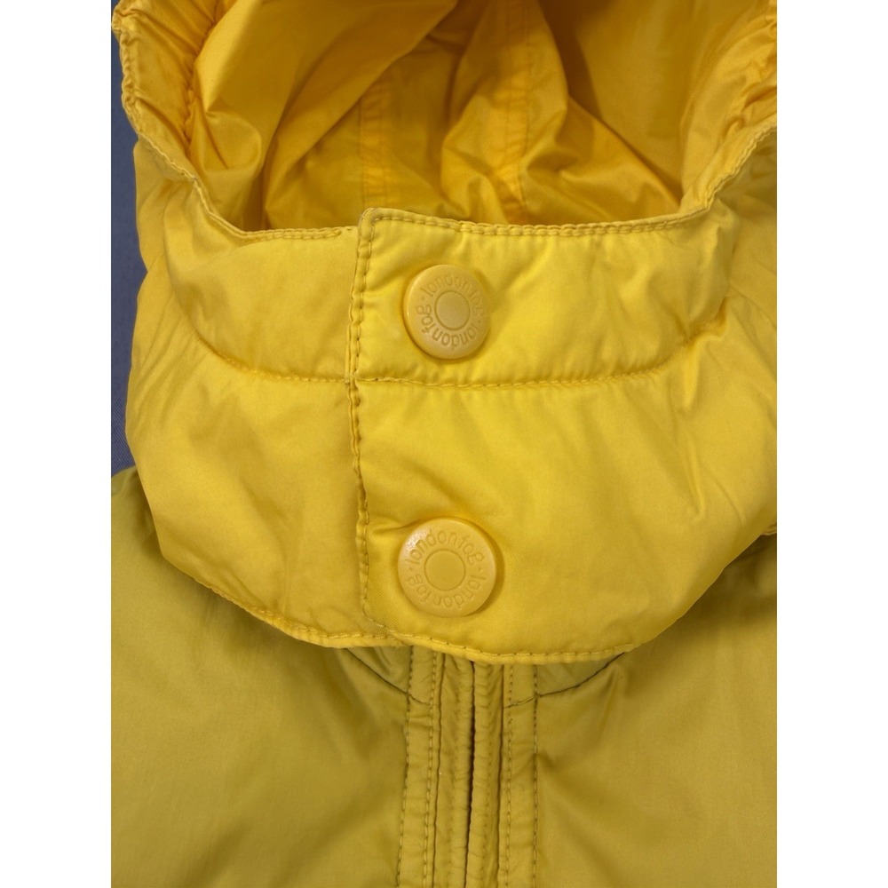 London Fog Boys' Heavyweight Down Puffer Jacket Winter Coat, Size‎ M 5/6 Yellow - Picture 5 of 13